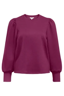 Sudadera manga abullonada