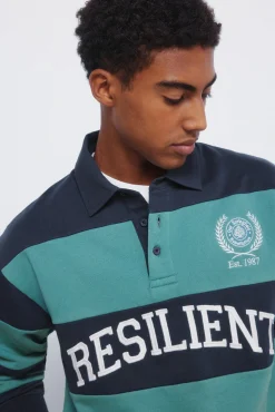 Sudadera polo cortes