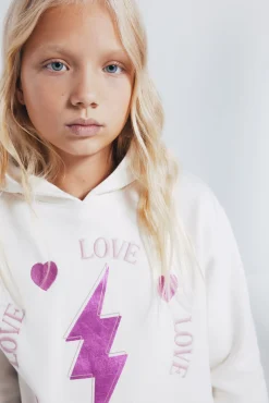 Sudadera rayo niña.