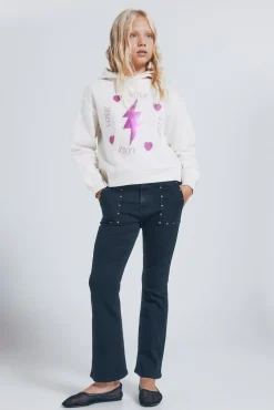 Sudadera rayo niña.