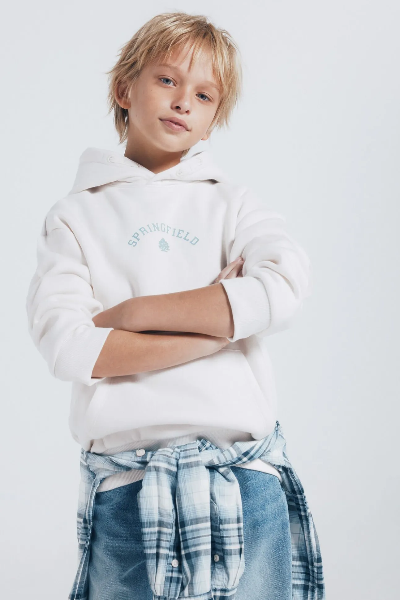 Sudadera Springfield con capucha