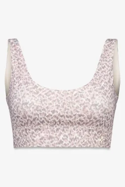 Sujetador deportivo 4D STRETCH animal print blanco