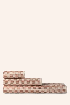 Toalla de baño de algodón de rizo jacquard Mercurio