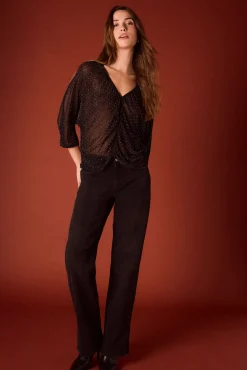 Top fluido lurex