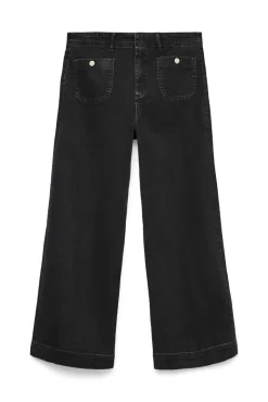 Vaquero bolsillos delanteros talla grande