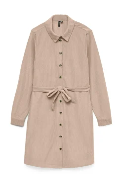 Vestido camisero micropana