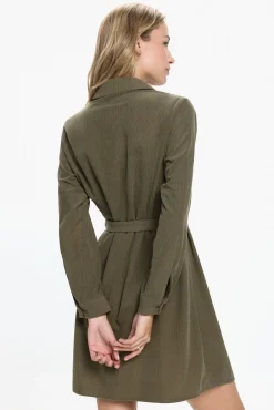Vestido camisero micropana