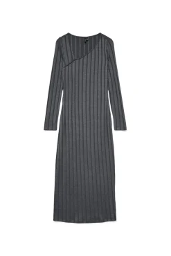 Vestido canalé 7/8