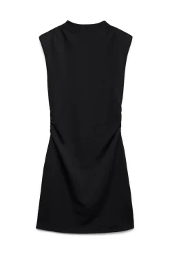 Vestido corto con cuello Perkins