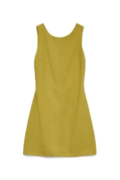 Vestido corto manga sisa
