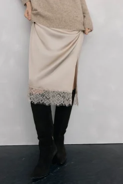 Vestido de punto lencero