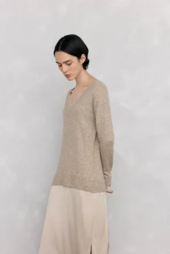 Vestido de punto lencero