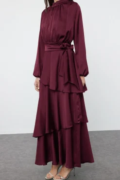 Vestido de satén