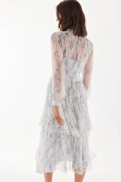 Vestido de volantes