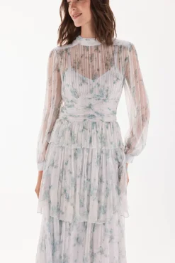 Vestido de volantes