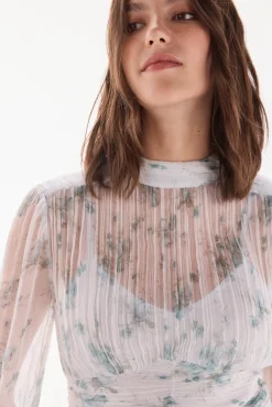 Vestido de volantes