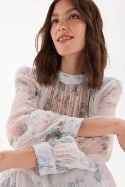 Vestido de volantes