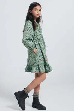 Vestido flores niña