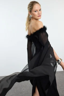 Vestido largo de noche