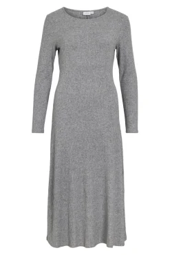 Vestido midi de viscosa