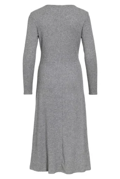 Vestido midi de viscosa
