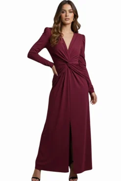 Vestido midi punto