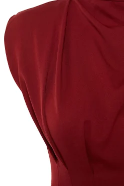 Vestido tubo midi