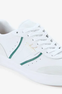 Zapatilla B4 embossed leather/suede