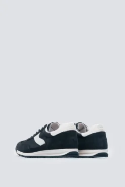 Zapatilla piel estilo retro