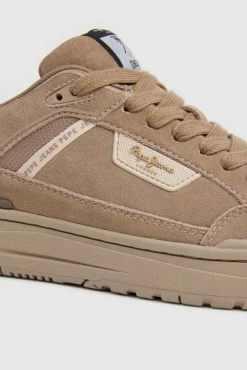Zapatillas bajas de ante