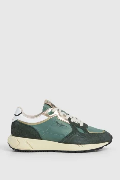 Zapatillas Con Detalles En Ante