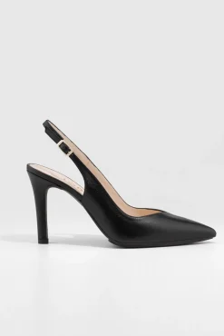 Zapato salón destalonado